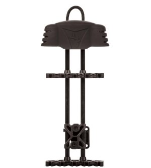 Trophy Ridge AQ600B 5 Spot Quiver, Soft Touch Hood, Dual Grip, Black