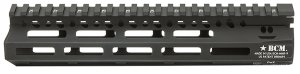 Bravo Company MCMR9556BLK 9In M-LOK Free-Float Handguard Black Anodized