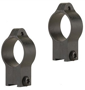 Talley 22CZRL Rimfire Scope Rings 1 In Low Black CZ 452 455 457