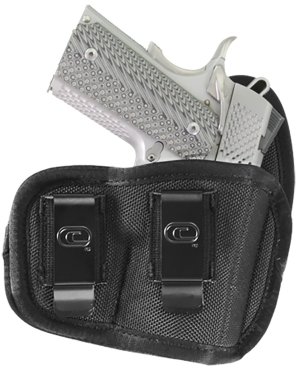 Crossfire CRFVIGRSA1M1R Vigor IWB Holster Black Nylon Dual Clip Right Hand