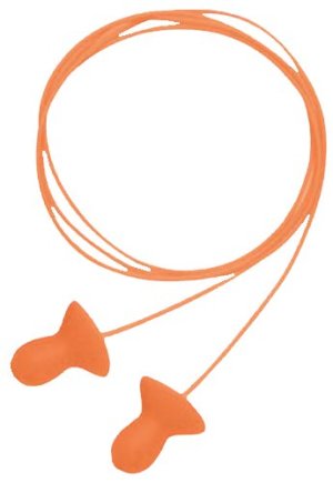 Howard Leight Quiet 26 dB Corded Ear Plugs Orange 2 Pair R01522