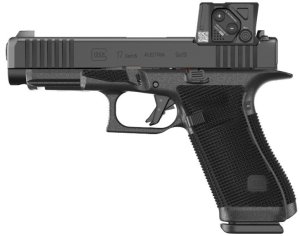 GLOCK P61750B03DC8A3 G17 G6 ORS 9mm 4.49" nDLC Semi-Auto Pistol