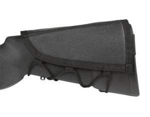 Blackhawk Adjustable Ammo Cheek Pad - 1000 Denier Nylon, Non-Slip, Quick Reload, Zippered Pouch