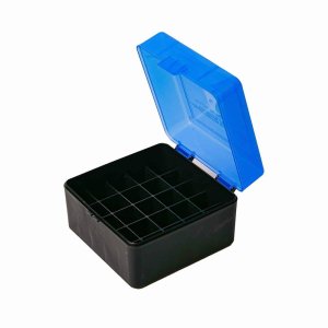 Berry's Shot Shell Ammo Box 12 ga 3 25rd Blue/Black
