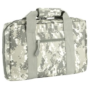 NcStar Discreet Pistol Case Nylon Digital Camo Two Padded Handgun
