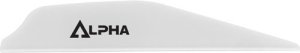Bohning ALPHA AR 1250 VANE 2.8" WHITE 36PK