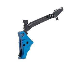 Tyrant CNC TDGTRIG34BLUEBLACKBAR I.T.T.S Trigger Blue/Black Glock Gen3-4
