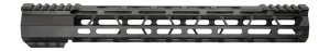 JE MACHINE PS-223MLK15JBLK 15" AR15 MLOK SLIM HGRD