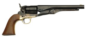 Traditions FR18602 1860 Army Break Open 44 Cal #11 Percussion 8" 6rd Color Case Hardened Frame Blued Barrel & Cylinder Walnut Grip