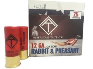 ATI 12ga Game Load Shotgun Shells - #7.5 1 oz. 1180 fps 1 Case