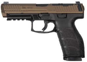HK USA VP9A1 9mm Optic Ready 4.53" 20rd - Midnight Bronze