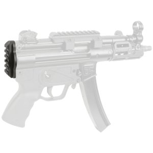 Midwest Industries MI-MP5K-PEPA End Plate Adapter Picatinny Aluminum Black