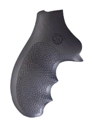 Hogue 81000 Monogrip Rubber Grip Black Finger Grooves