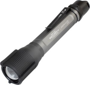 Police Security 97704 Zephyr Tact Flashlight 550 Lumens 3 Modes