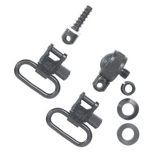 Uncle Mike's 15612 Swivel Set 1 Inch Blued for Pump Auto Shotguns
