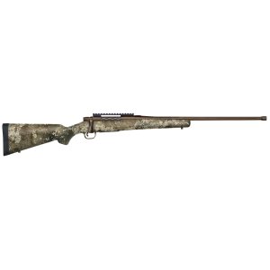 Mossberg Patriot Predator 7mm PRC 3+1 24" Fluted & Threaded Barrel, Patriot Brown Cerakote, TrueTimber Strata Stock