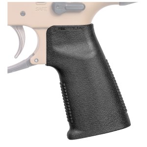 Reptilia 100-178 CQG-NB Pistol Grip, AR Rifles, Matte Black, No Beavertail