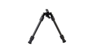Caldwell Accumax Premium Bipod, Adjustable 9-13", M-LOK/Key Mod, Carbon Fiber, Black, 1082223