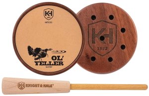 K&H KHT0200 Ol' Yeller SLA-TEK Turkey Call Walnut/Yellowheart