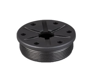 SilencerCo AC5126 Bravo Front Cap 9mm Luger Black