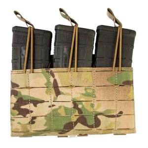 GREY GHOST GEAR Compact Triple Multicam Laminate Mag Panel (GTG0384-5)