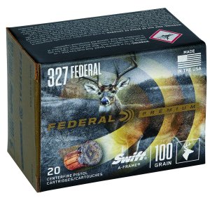 Federal Premium P327SA .327 Fed Mag 100gr JHP 20 Rounds Nickel-Plated