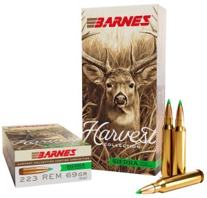 Barnes Bullets 32397 .223 Rem 69Gr Sierra Tipped GameKing 20/Box