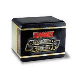 Barnes 30649 470 Nitro 500gr Banded Flat Nose Bullets 20/Box