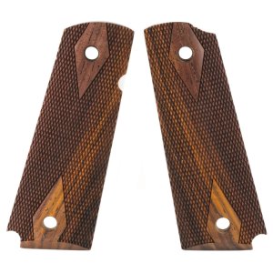 Hogue 45821 Fancy Hardwood Cocobolo Ambi-Cut Checkered