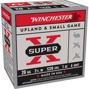 Winchester X206 20 Gauge 2.75 In 1 oz #6 Shot 25 Rounds