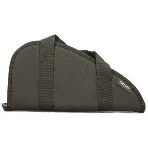 Bulldog BD601 Medium Pistol Rug Black Nylon 1.75 In Padding Zipper
