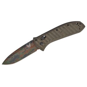 Benchmade 570CAMO-2601 Limited Edition Presidio II, Axis, Drop Point, ODG, CPM S30V