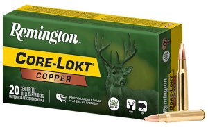 Remington R27853 30-06 Springfield 150 Grain Copper HP 20 Rounds