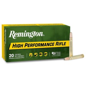 Remington High Performance Rifle Ammo 375 H&H Mag. 270 gr. SP 20 rd.