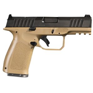 ROST Martin RM1CFDEOSP10CA 9MM 10+1 FDE RMR Plate White Dot Sights