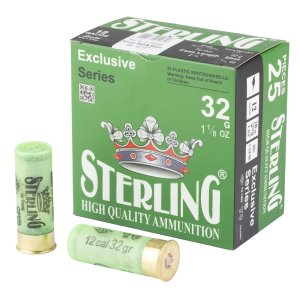 Sterling Exclusive Series 12 Gauge 2.75" #6 1 1/8 oz 25 Round Box
