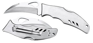 Spyderco BY07P Byrd Crossbill 3.5" Hawkbill 8Cr13MoV SS Folding Knife