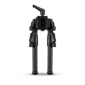 MDT 105560-BLK GRND-POD Bipod, Black Aluminum, 4.5"-9", Spiked Feet