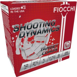 Fiocchi Exacta Light 12 ga 2-3/4 In 1 oz 1170 fps #8 25ct
