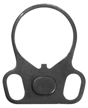 Ergo Grip Double Loop Sling Plate AR-15 Ambidextrous Black