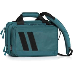 SAVIOR RA-DGSPWS-MINI-TE Mini Pistol Range Bag - Specialist Series - TEAL