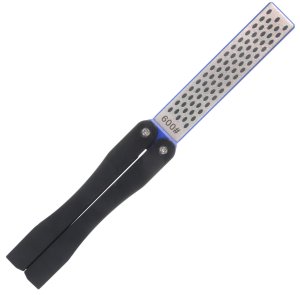 Cold Steel CSKSDSDW Double-Sided Folding Diamond Knife Sharpener Black