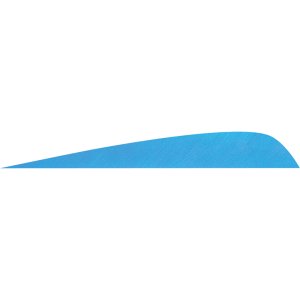 Gateway 400LPSBL-50 Parabolic Feathers Sky Blue 4in LW 50 Pack