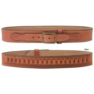 DeSantis Desperado Leather .45LC Gun Belt 2.25In Tan Size 38