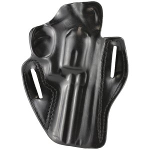 DeSantis 002BA34Z0 Speed Scabbard Belt Holster, Black Leather, Right Hand