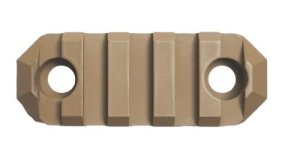 Grovtec SW365 MLOK 5 Slot Coyote Tan Tactical Rail