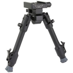 Warne 7902M Skyline Bipod Black 6.9"-9.1" Aluminum ARCA Rail