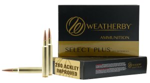 Weatherby Select Plus .280 Ackley 150gr Swift Scirocco F280A150SCO