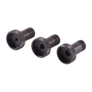 Brownells Rifle 3/8 In Longer Shank Aperture Peep Black 3 Pack