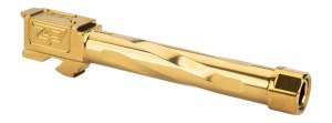 Zaffiri G17 9mm Threaded Barrel Gold Match Grade